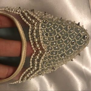 WORN ONCE - Bella Bella ivory flats